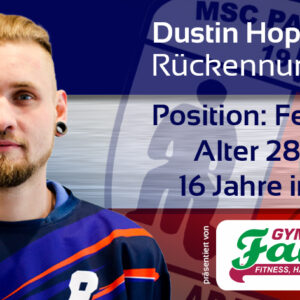 Teamvorstellung: #8 Dustin Hoppenstock
